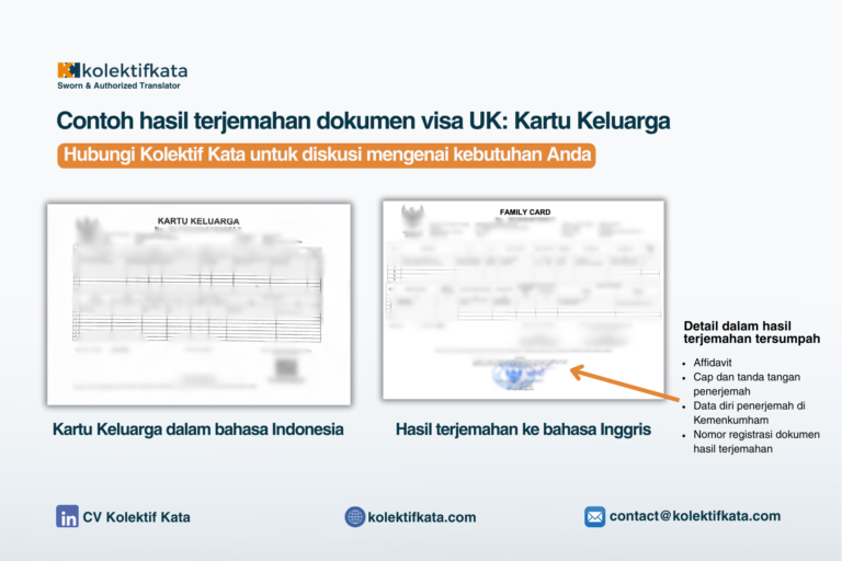 contoh terjemahan dokumen visa uk