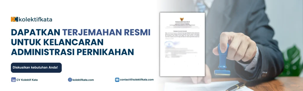 Banner Terjemahan Dokumen Rusia untuk Pernikahan di Indonesia